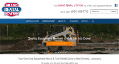 Desktop Screenshot of grandrentalnola.com
